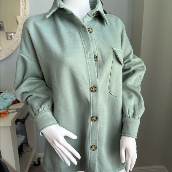 Missguided Mint Green Petite Jacket - Picture 1 of 3